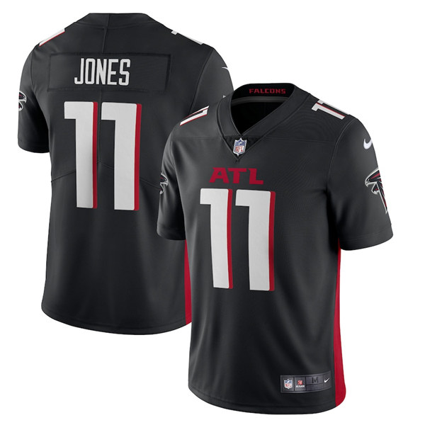 Youth Atlanta Falcons #11 Julio Jones New Black Vapor Untouchable Limited Stitched NFL Jersey